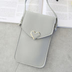 Love Buckle Mobile Phone Bags Transparent Touch