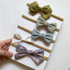 Baby Bow Headband Set (5 pcs)