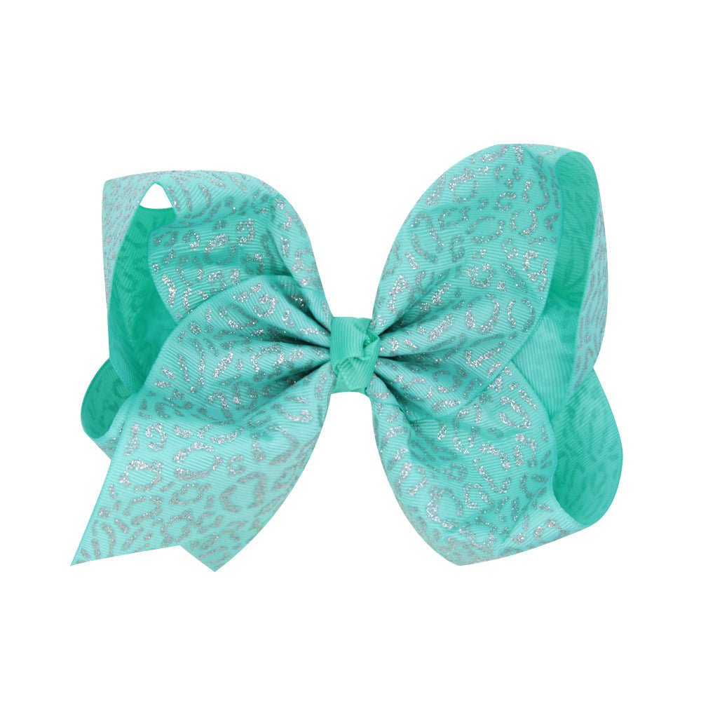 8 Inch Kids Big Bow Bronze Heart