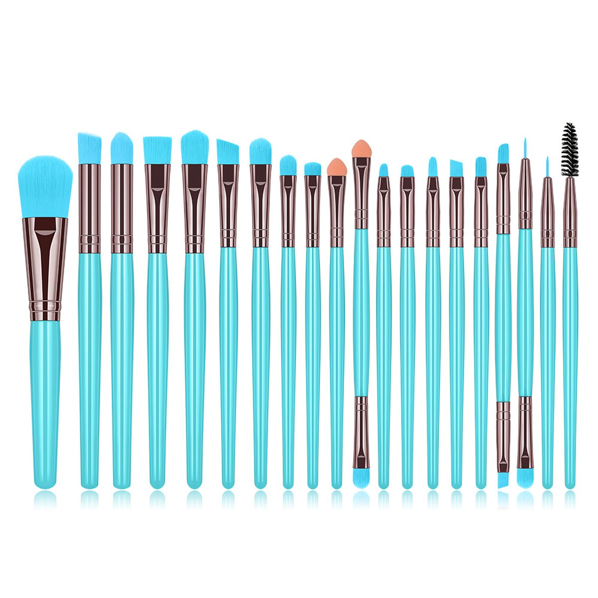 20-Piece Neon Brush Set