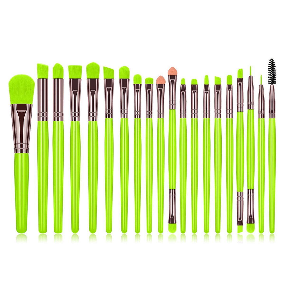 20-Piece Neon Brush Set