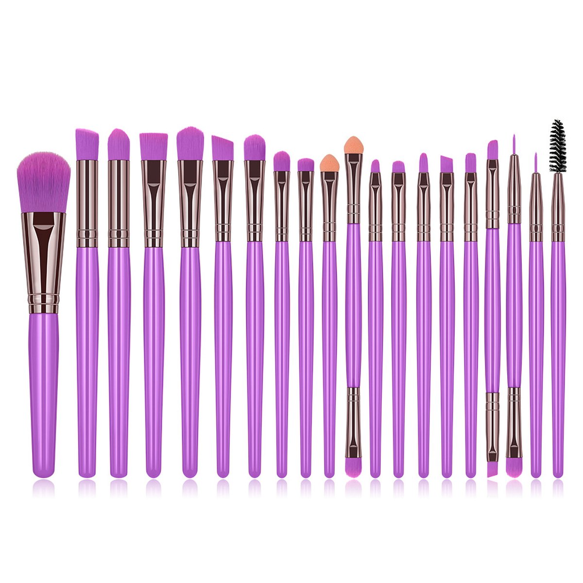 20-Piece Neon Brush Set