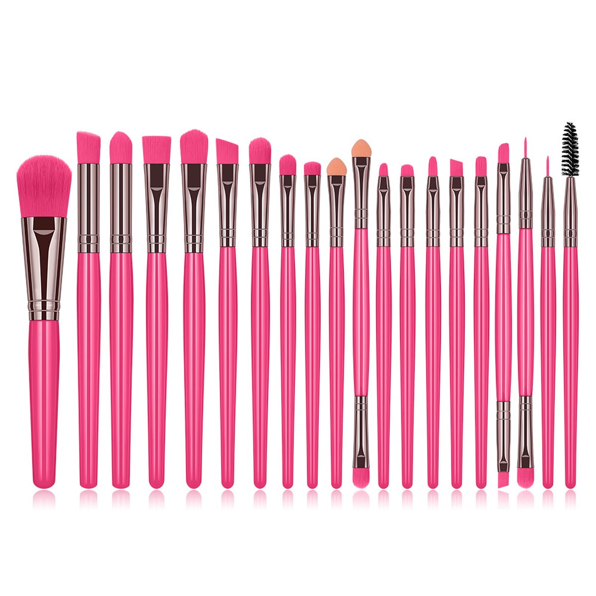 20-Piece Neon Brush Set