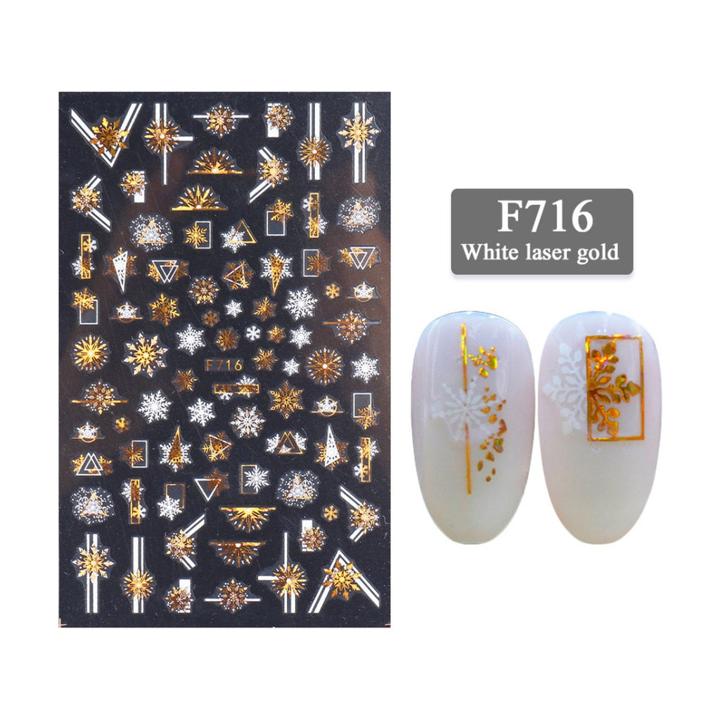 3D Christmas Nail Stickers