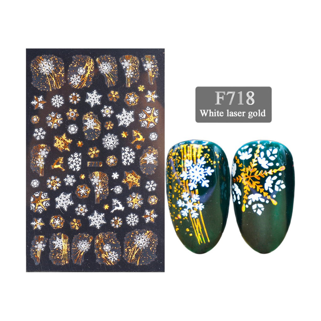 3D Christmas Nail Stickers