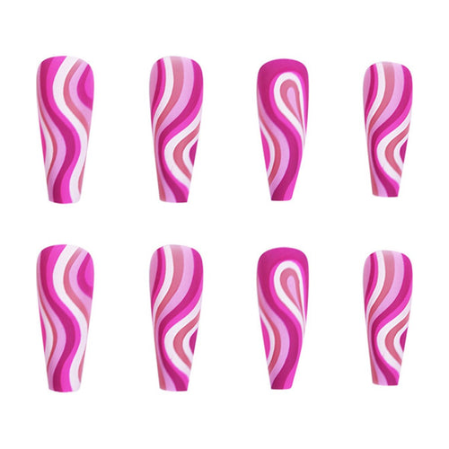 Artistic Press-On Nails