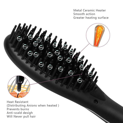 Automatic Straightening Comb