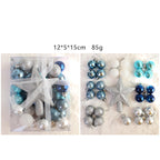 Bauble Ornament Set, Blue or Pink