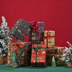 Cartoon Christmas Wrapping Paper