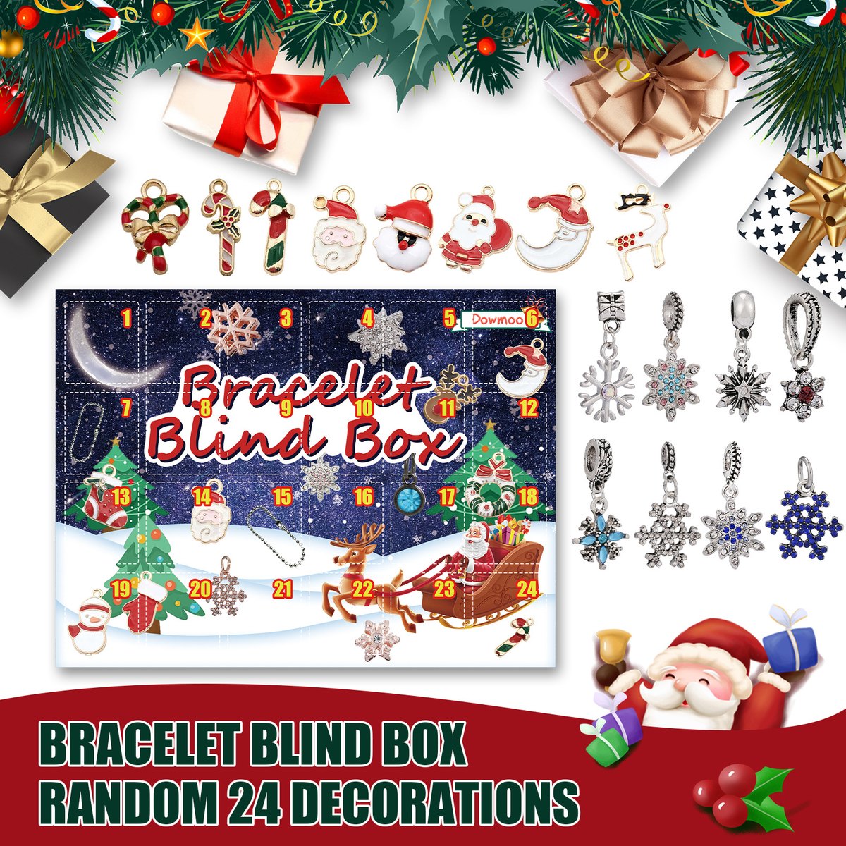 Charm Bracelet Advent Calendar