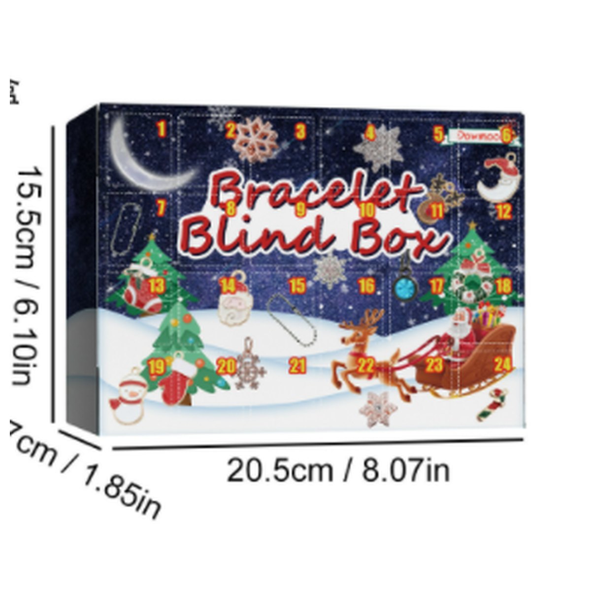 Charm Bracelet Advent Calendar