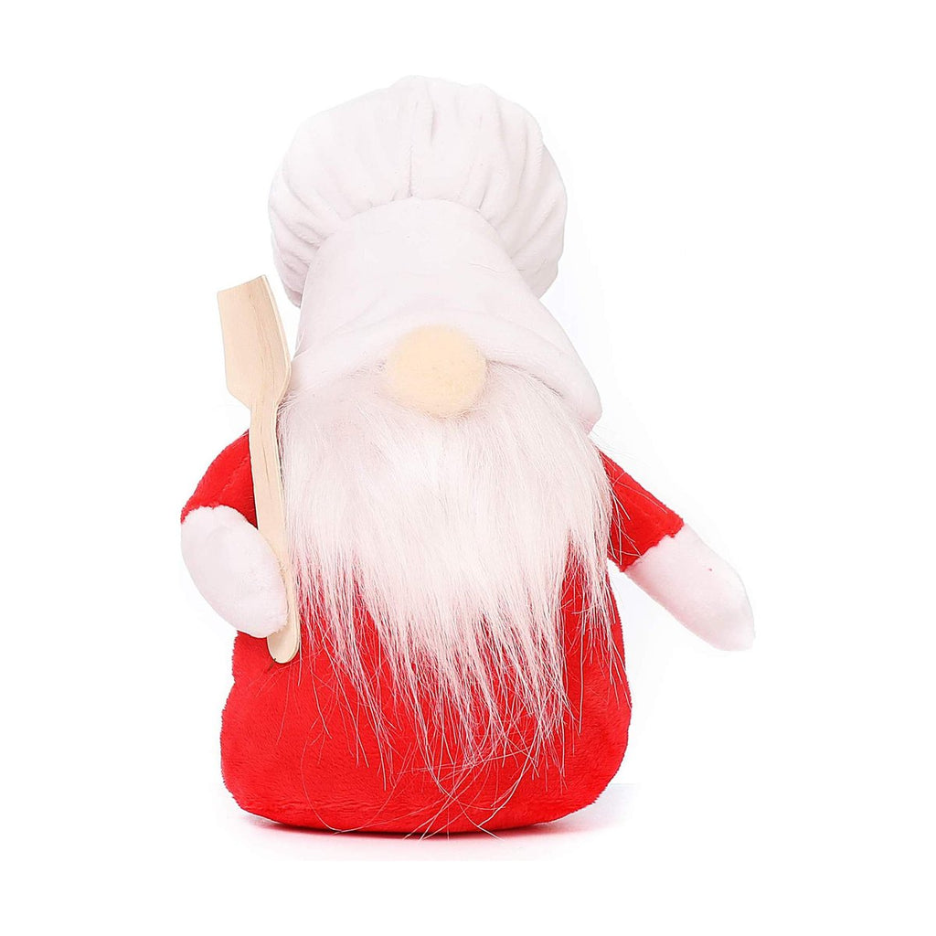 Chef Hat Santa Gnome