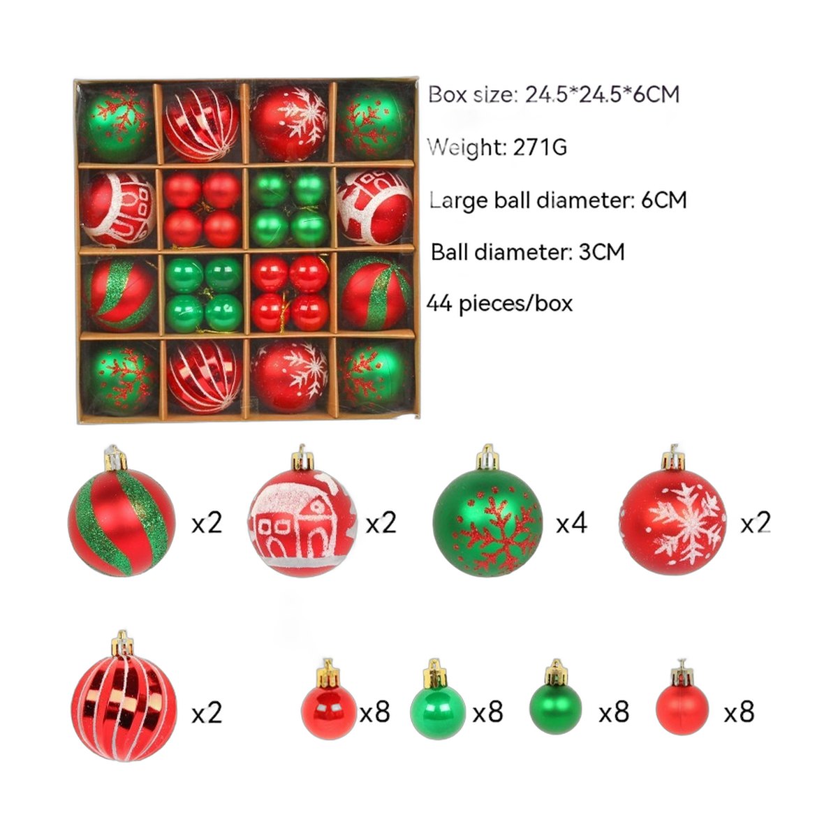 Christmas Bauble Gift Set