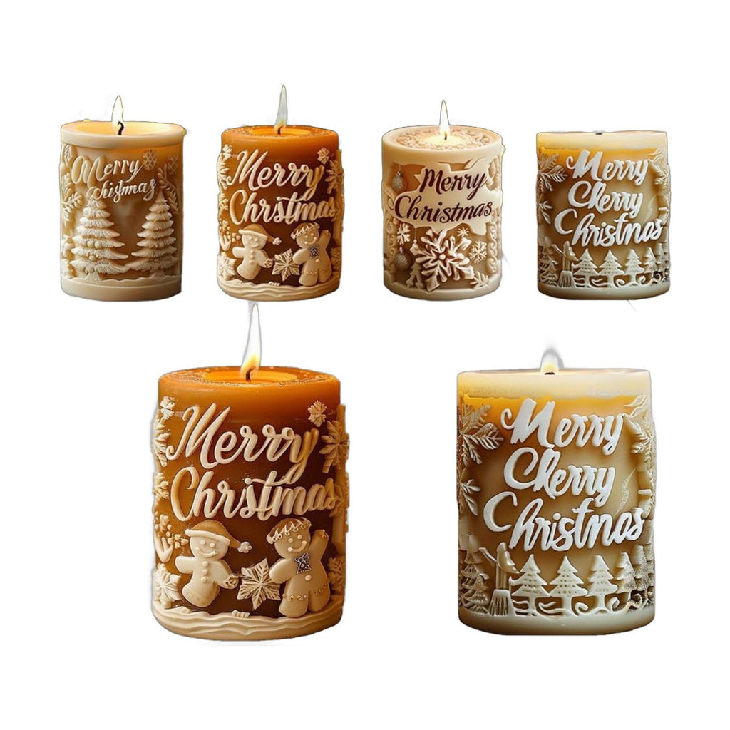 Christmas Candle Mould Set (2 pcs)