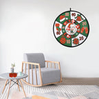 Christmas Dartboard with Sticky Balls