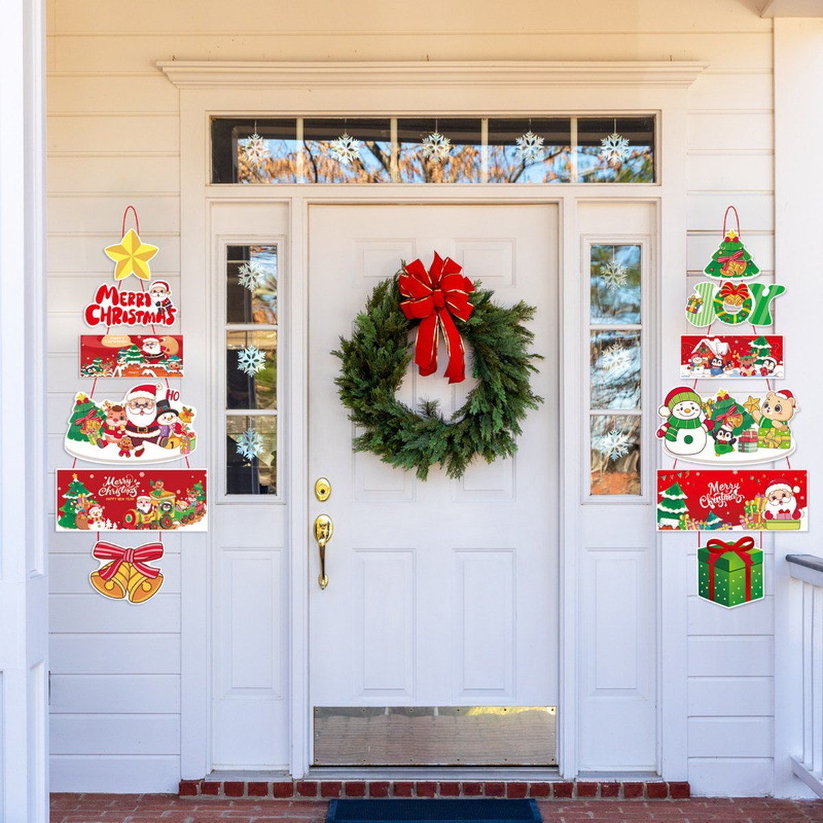 Christmas Door Curtain