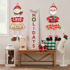 Christmas Door Curtain