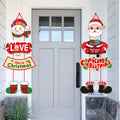 Christmas Door Curtain