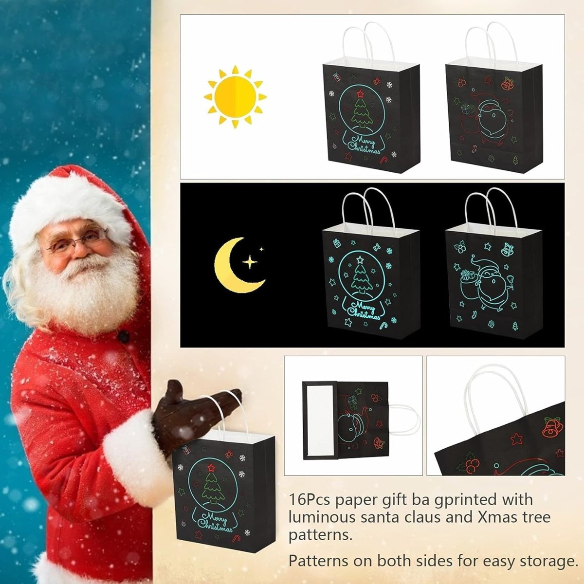 Christmas Gift Bags (16 pcs)