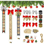 Christmas Gift Ribbon & Hook Set
