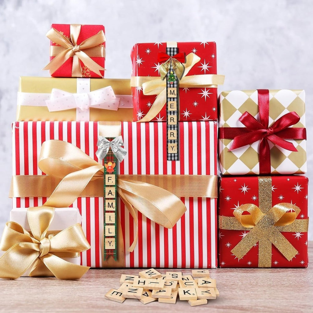 Christmas Gift Ribbon & Hook Set