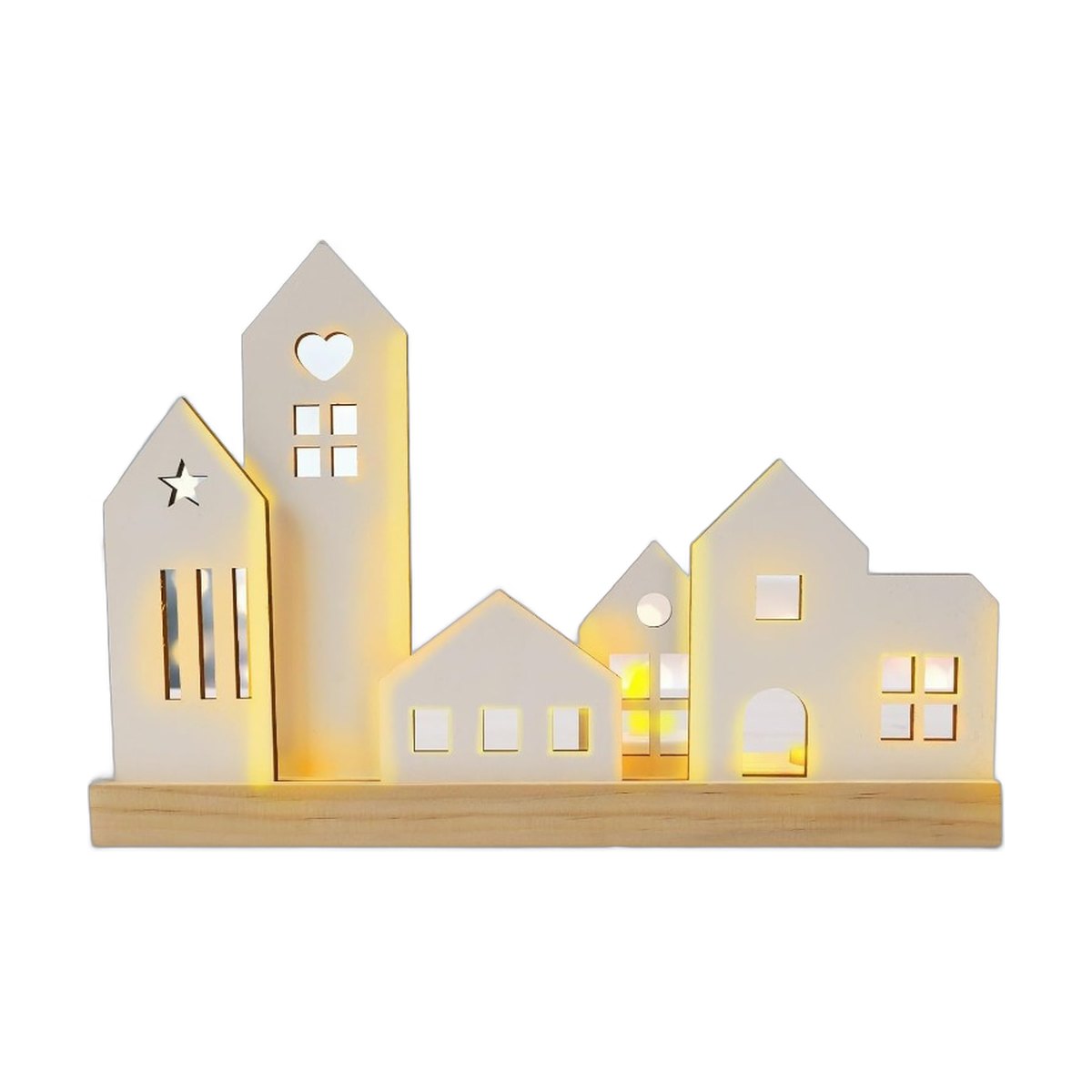 Christmas House Tealight Holders