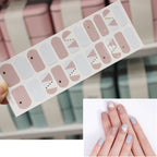 Christmas Lettering Nail Stickers