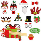 Christmas Photo Booth Props (49 pcs)