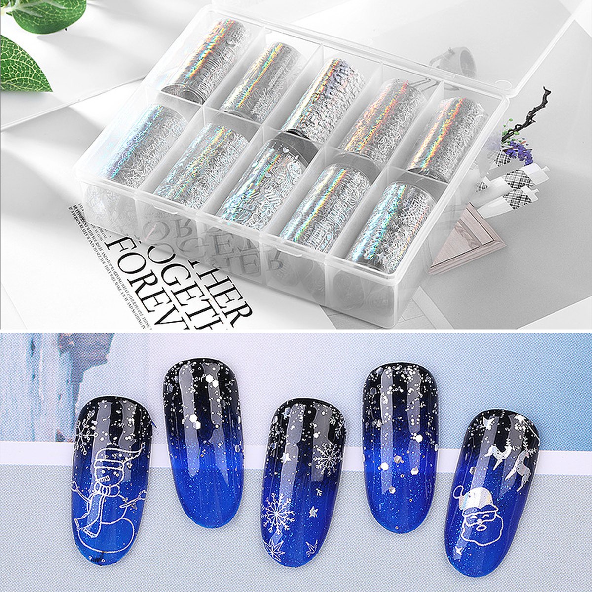 Christmas Star Nail Stickers