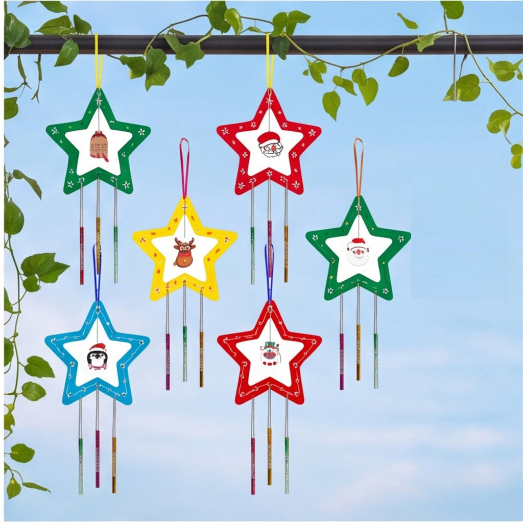 Christmas Star Wind Chime Craft Kit