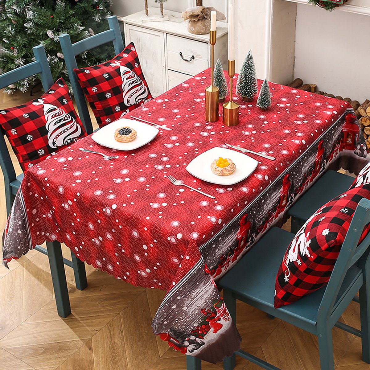 Christmas Tablecloth, 150 x 180 cm