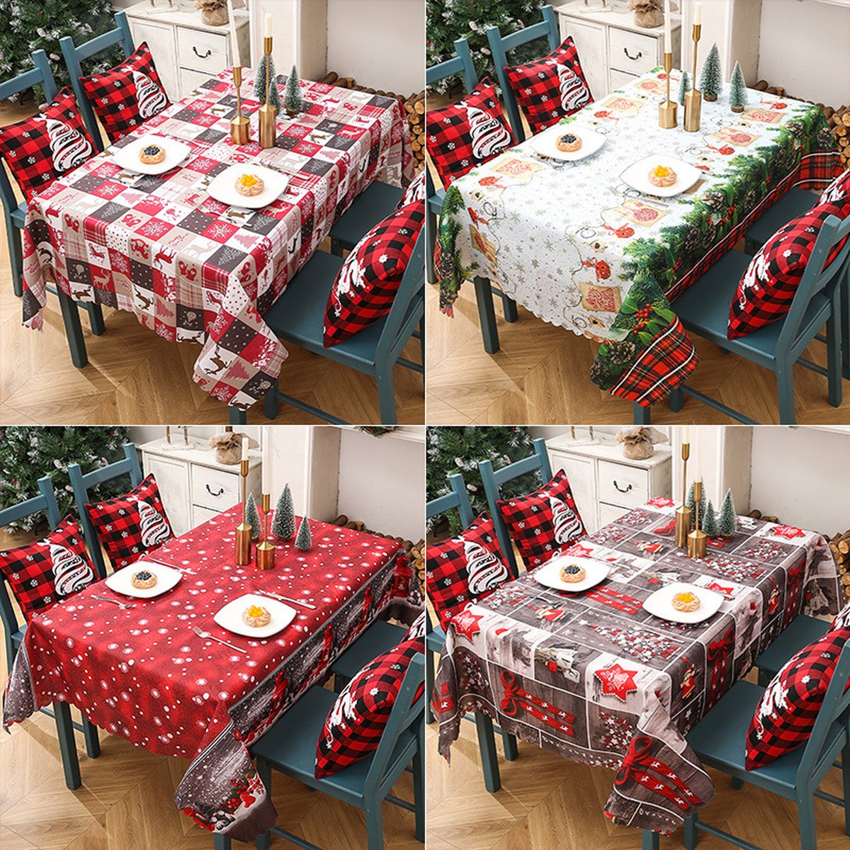 Christmas Tablecloth, 150 x 180 cm