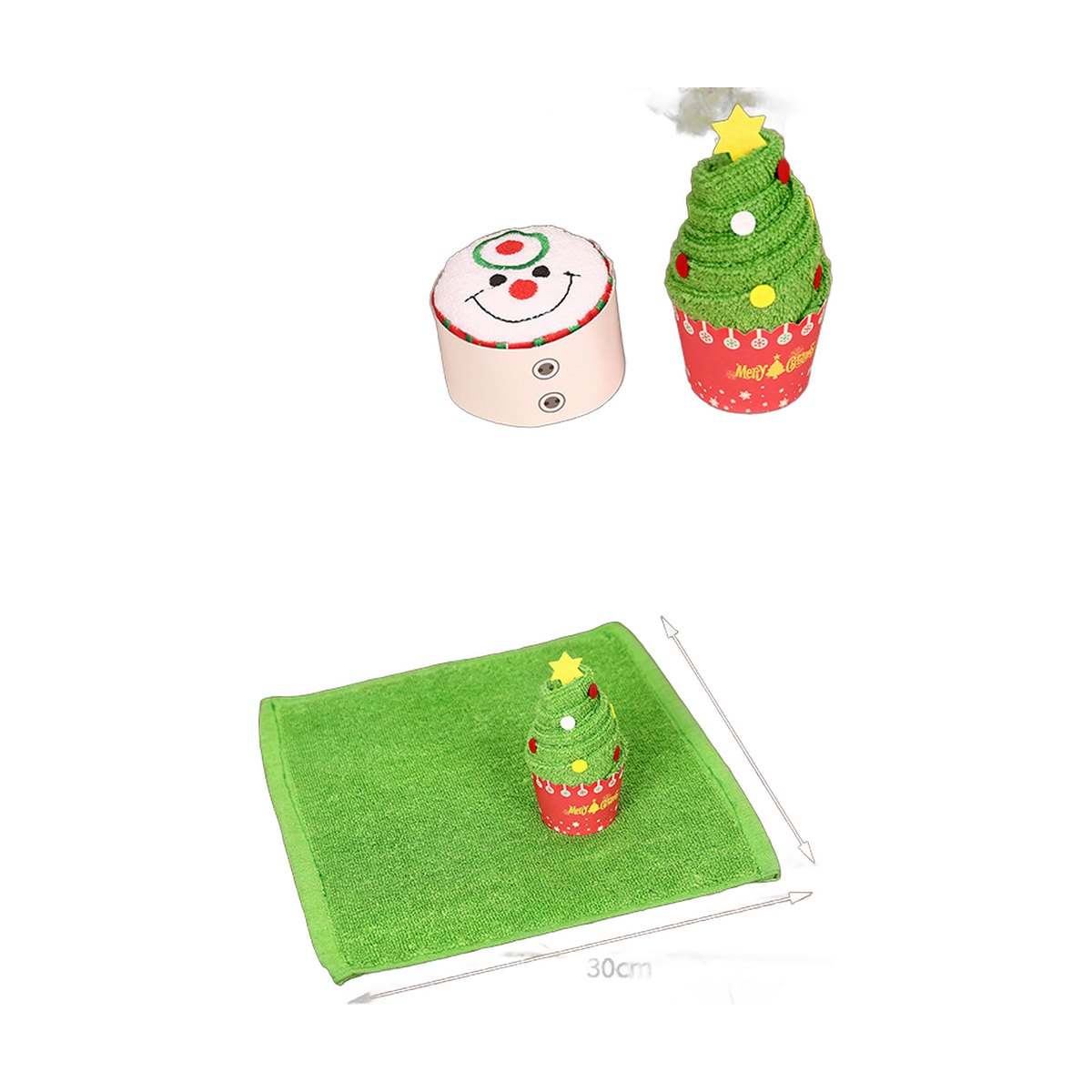 Christmas Towel Gift Box