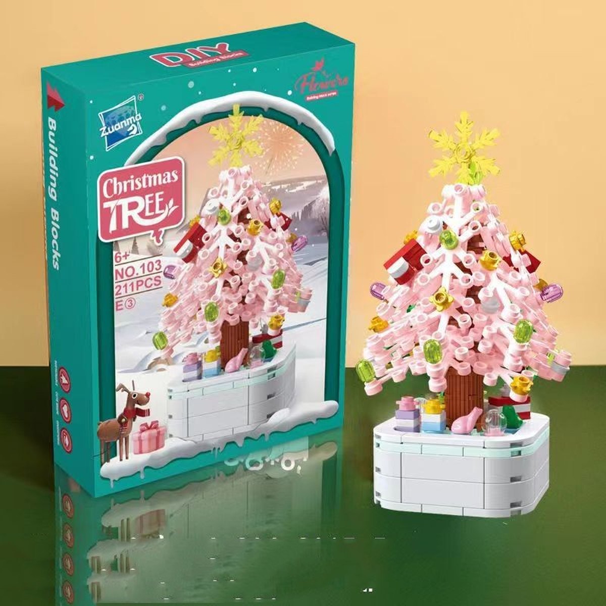 Christmas Tree Music Box Building Set