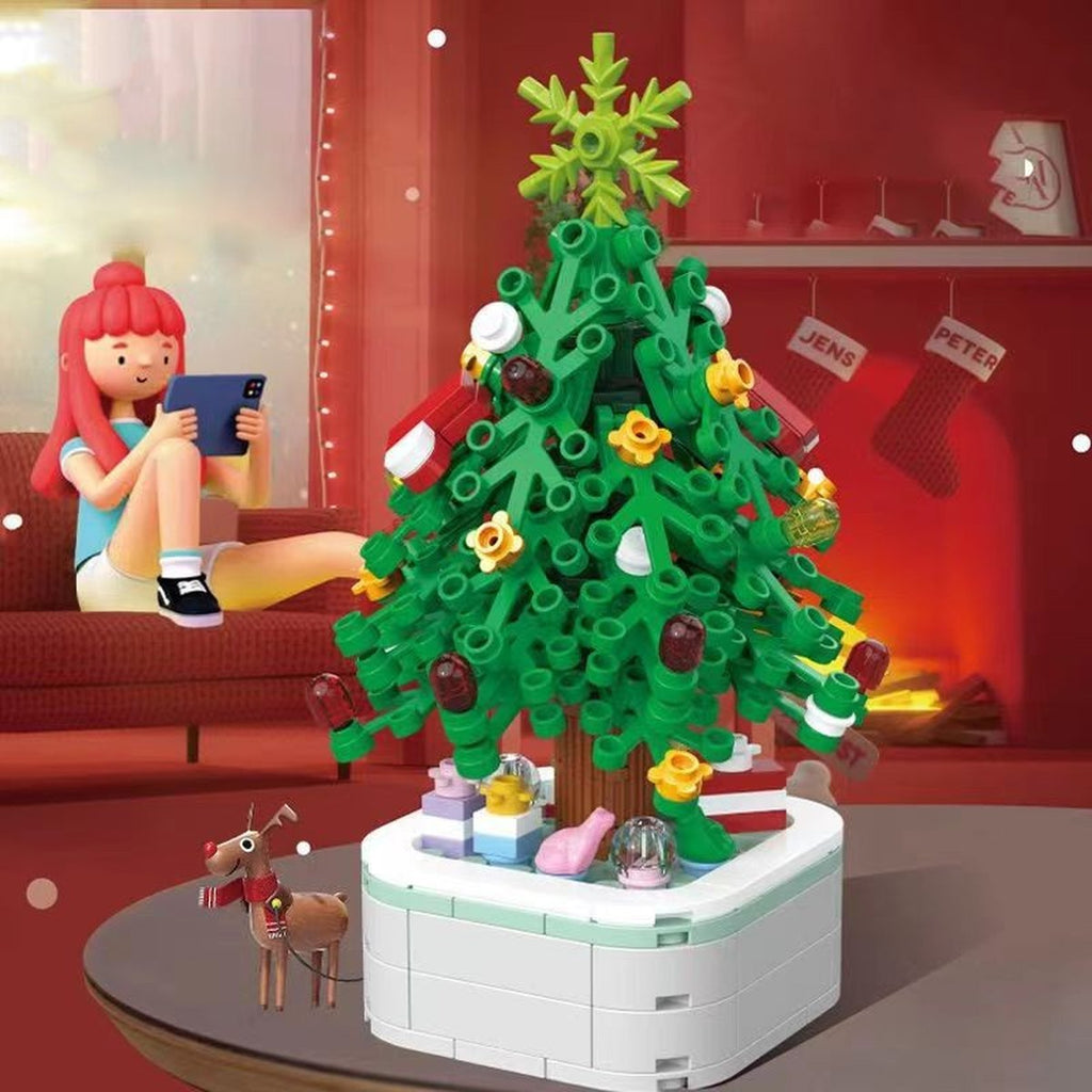 Christmas Tree Music Box Building Set