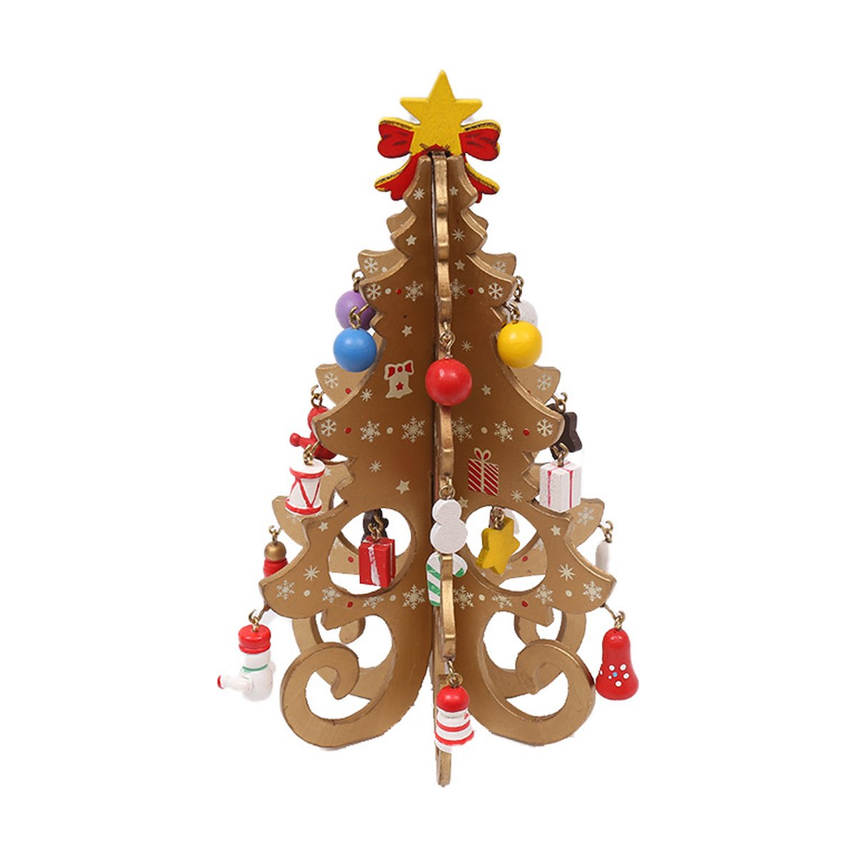 Christmas Tree Scene Decoration