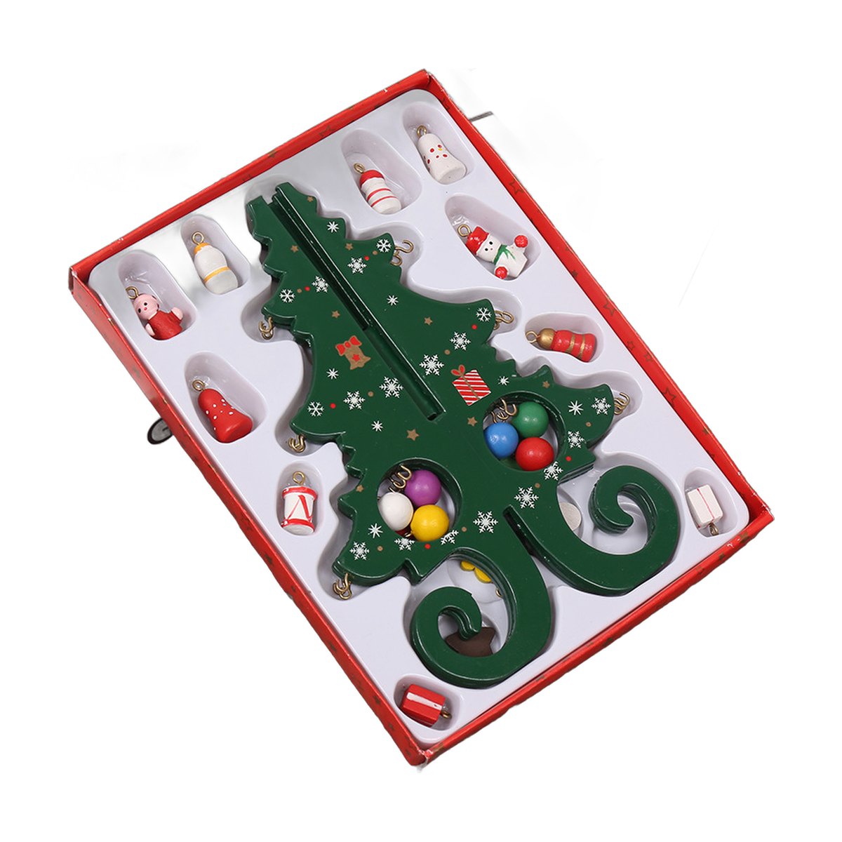 Christmas Tree Scene Decoration