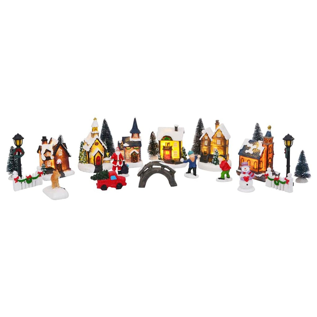 Christmas Village Table Decoration