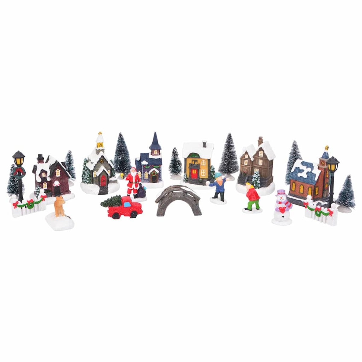 Christmas Village Table Decoration