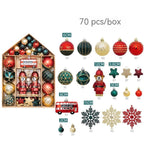 Colourful Bauble Ornament Set