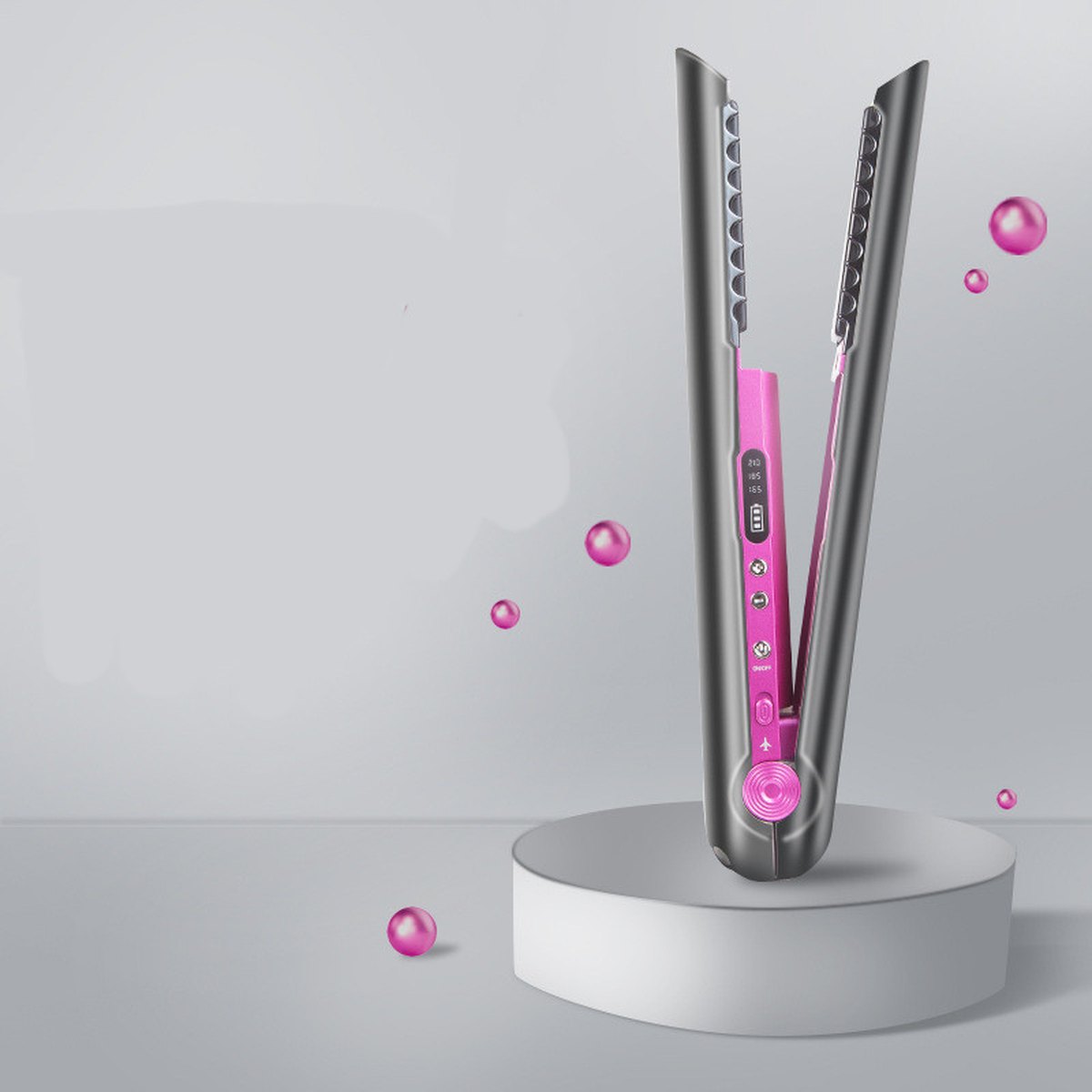 Cordless 2-in-1 Flat Iron