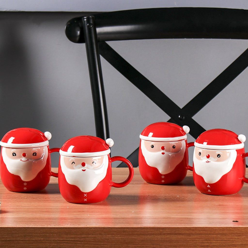 Cute Christmas Ceramic Mug, 400–500 ml