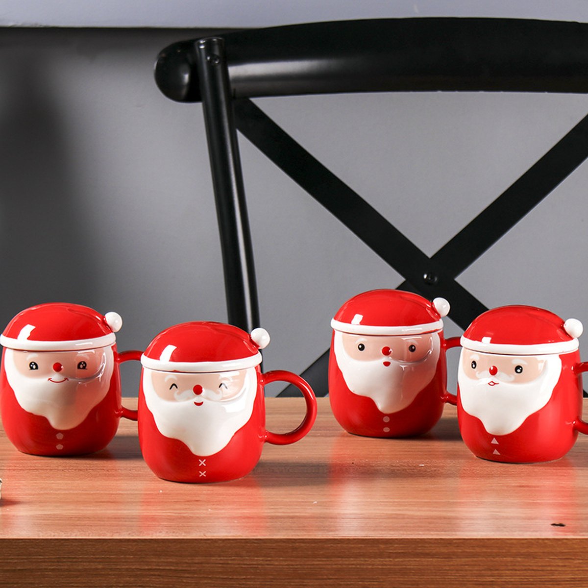 Cute Christmas Ceramic Mug, 400–500 ml