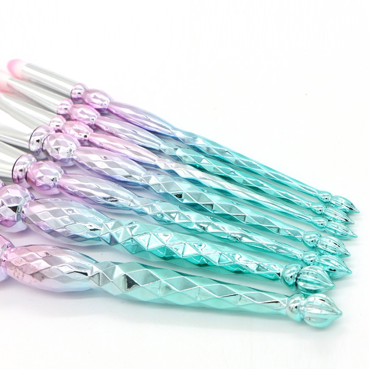 Diamond Makeup Brush Set