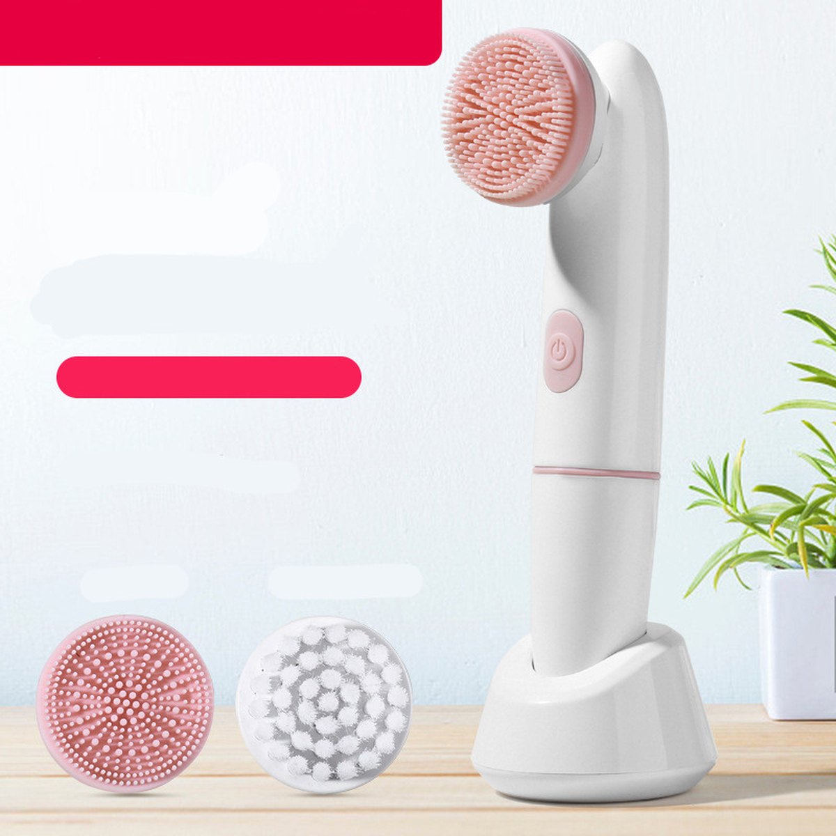 Electric Silicone Cleansing Brush