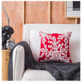 Embroidered Christmas Cushion Cover, 45 x 45 cm