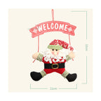 Fabric Christmas Door Hanger