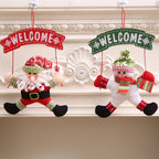 Fabric Christmas Door Hanger