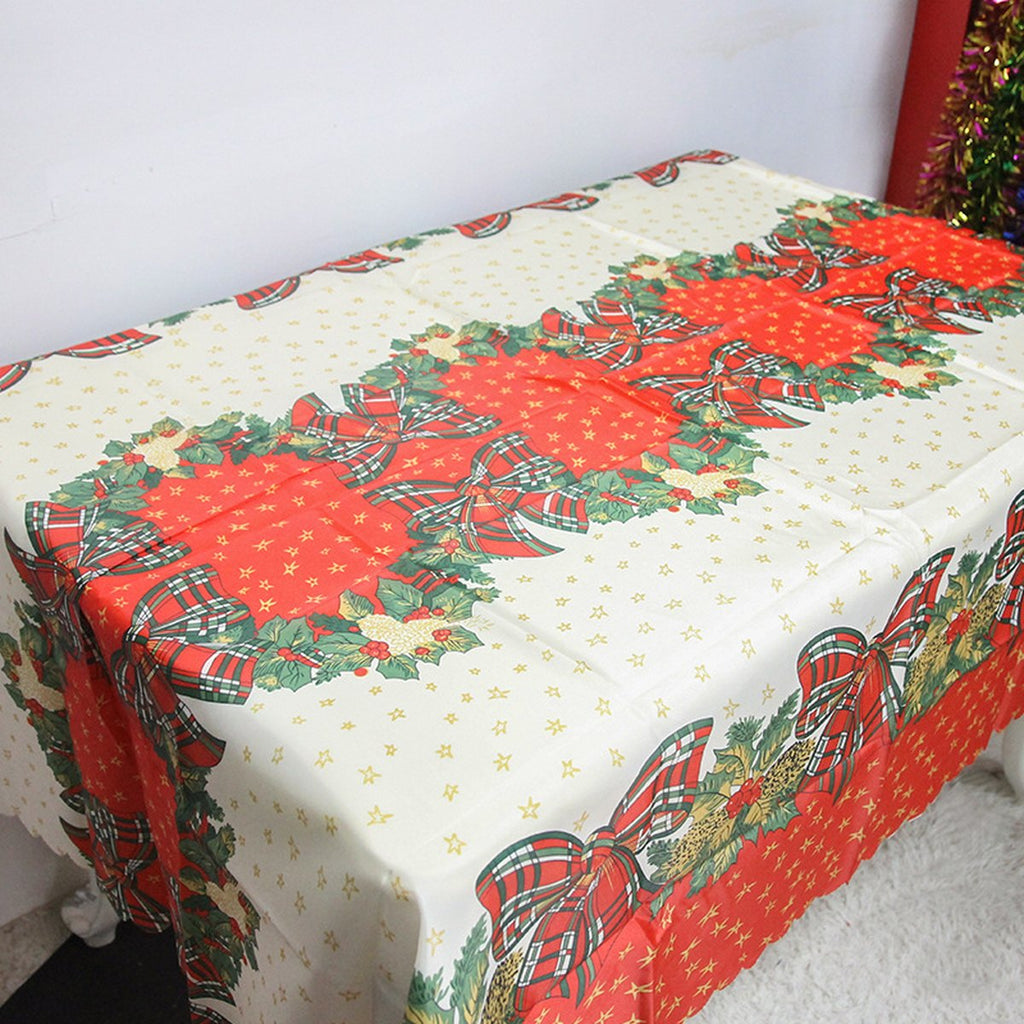 Fabric Christmas Tablecloth, 150 x 180 cm