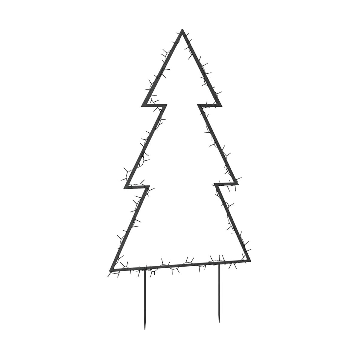 Garden Christmas Tree with 115 LEDs, 90 cm